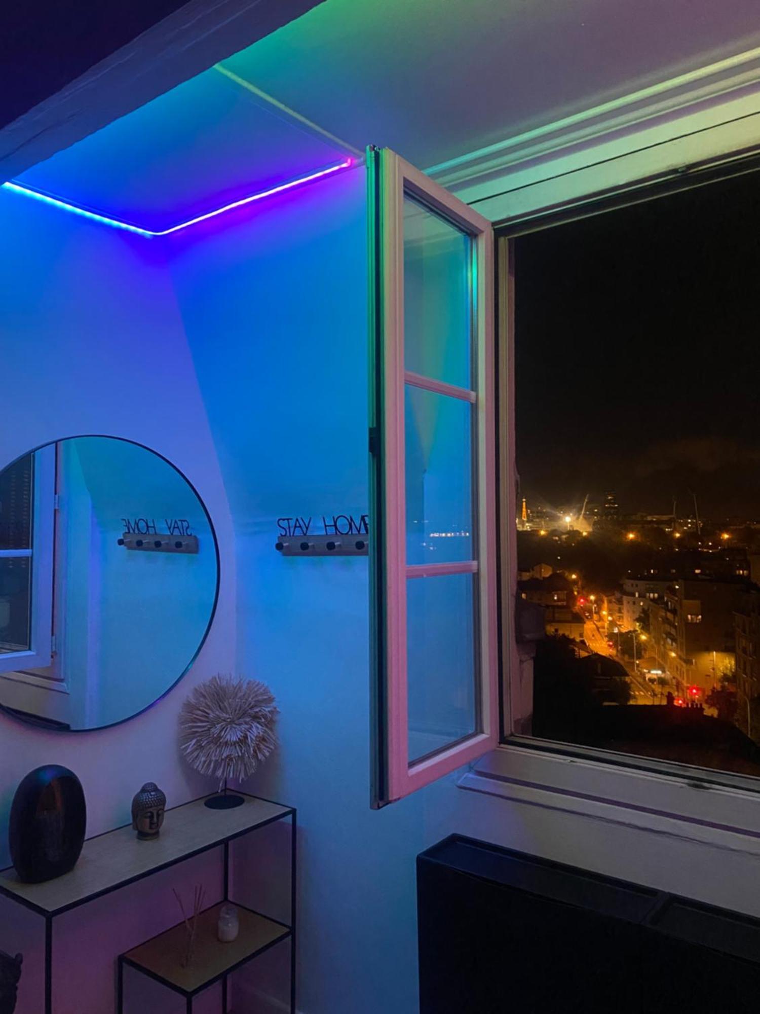 Appartement Vue Tour Eiffel Ligne 14 A Cote De Paris 장티이 외부 사진